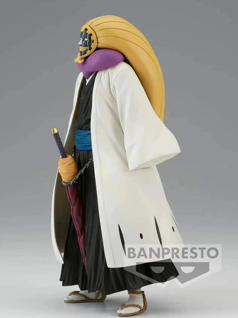BLEACH FIGURA MAYURI KUROTSUCHI SOLID AND SOULS BANPRESTO COMO NUEVA STOCK JAPÓN 5-6 sem.