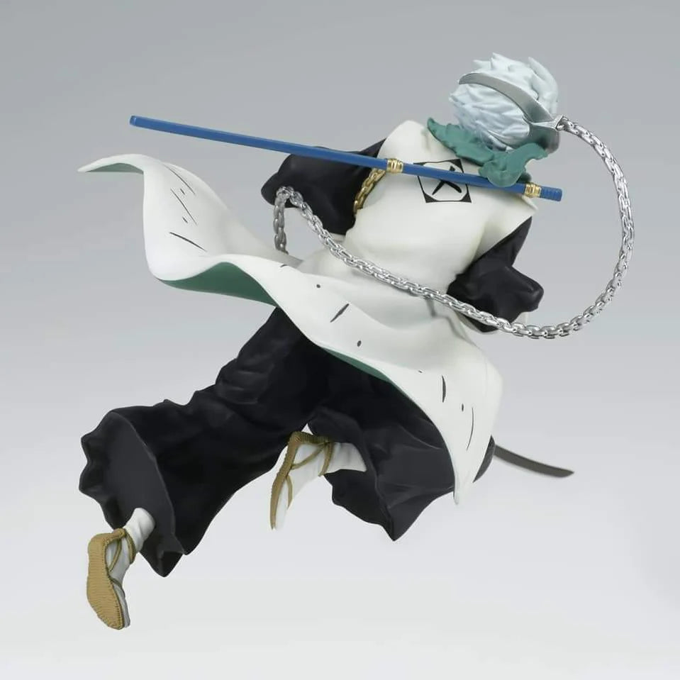 BLEACH - FIGURA TOSHIRO HITSUGAYA VIBRATION STARS COMO NUEVA STOCK JAPÓN 5-6 sem.