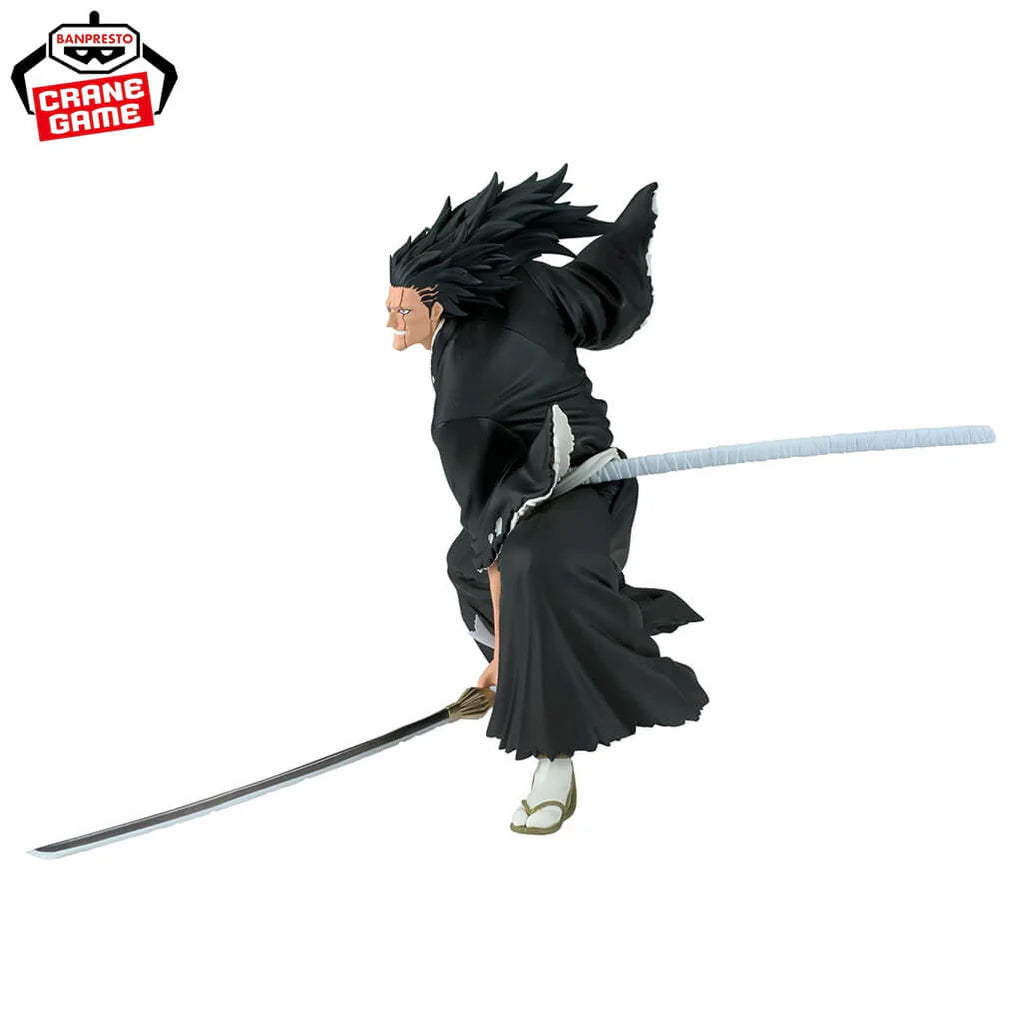 BLEACH - FIGURA ZARAKI KENPACHI VIBRATION STARS COMO NUEVA STOCK JAPÓN 5-6 sem.