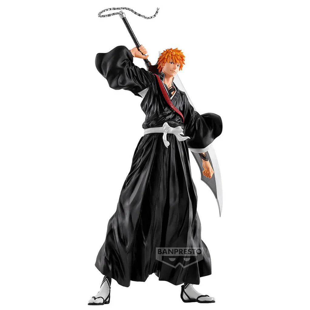 BLEACH: THOUSAND-YEAR BLOOD WAR FIGURA ICHIGO KUROSAKI GRANDISTA COMO NUEVA STOCK JAPÓN 5-6 sem.