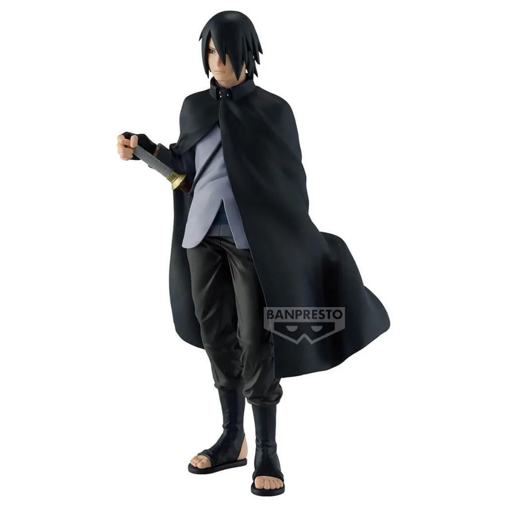 BORUTO : NARUTO NEXT GENERATIONS FIGURA UCHIHA SASUKE NINJA WORLD SCULPTING LEGEND COMO NUEVA PREVENTA