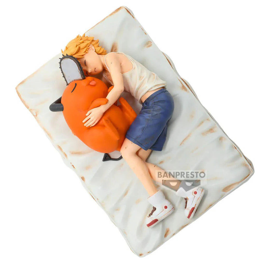 CHAINSAW MAN FIGURA DENJI & POCHITA BREAK TIME COLLECTION VOL.4 COMO NUEVA PREVENTA