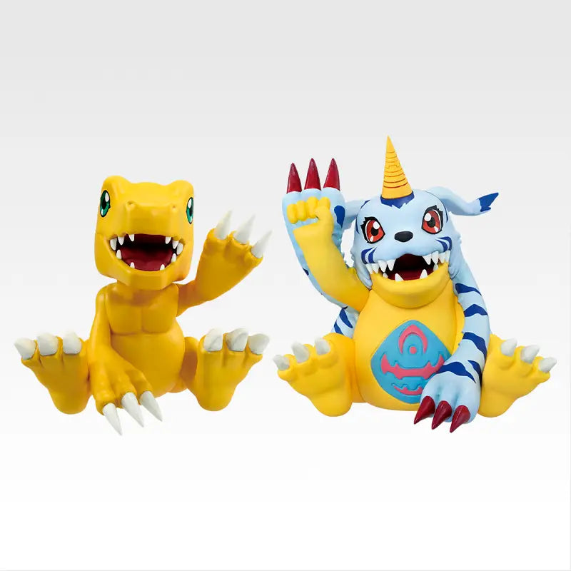 DIGIMON CLASH OF LIGHT AND DARKNESS ICHIBAN KUJI PRICE C AGUMON Y GABUMON PRECINTADA STOCK JAPÓN 5-6 sem.