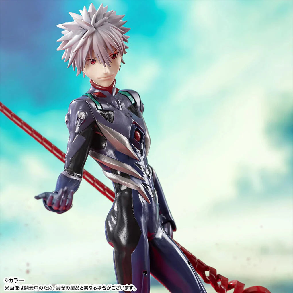 EVANGELION FIGURA NAGISA KAWORU SPEAR OF LONGINUS VER. LUMINASTA
