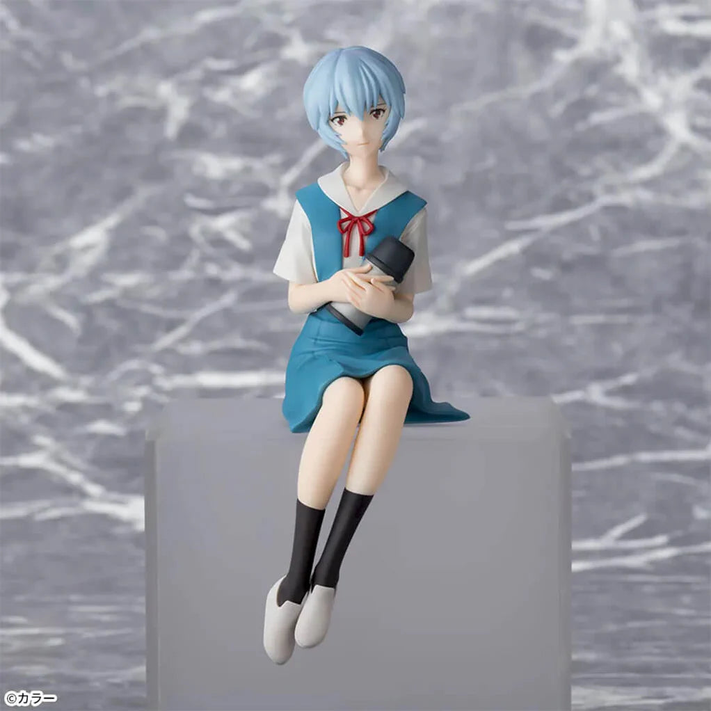 EVANGELION FIGURA REI AYANAMI PREMIUM CHOKONOSE PRECINTADA PREVENTA