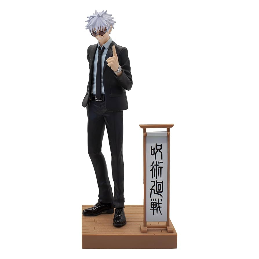 JUJUTSU KAISEN FIGURA FIGURA SATORU GOJO DIORAMA BANPRESTO COMO NUEVA