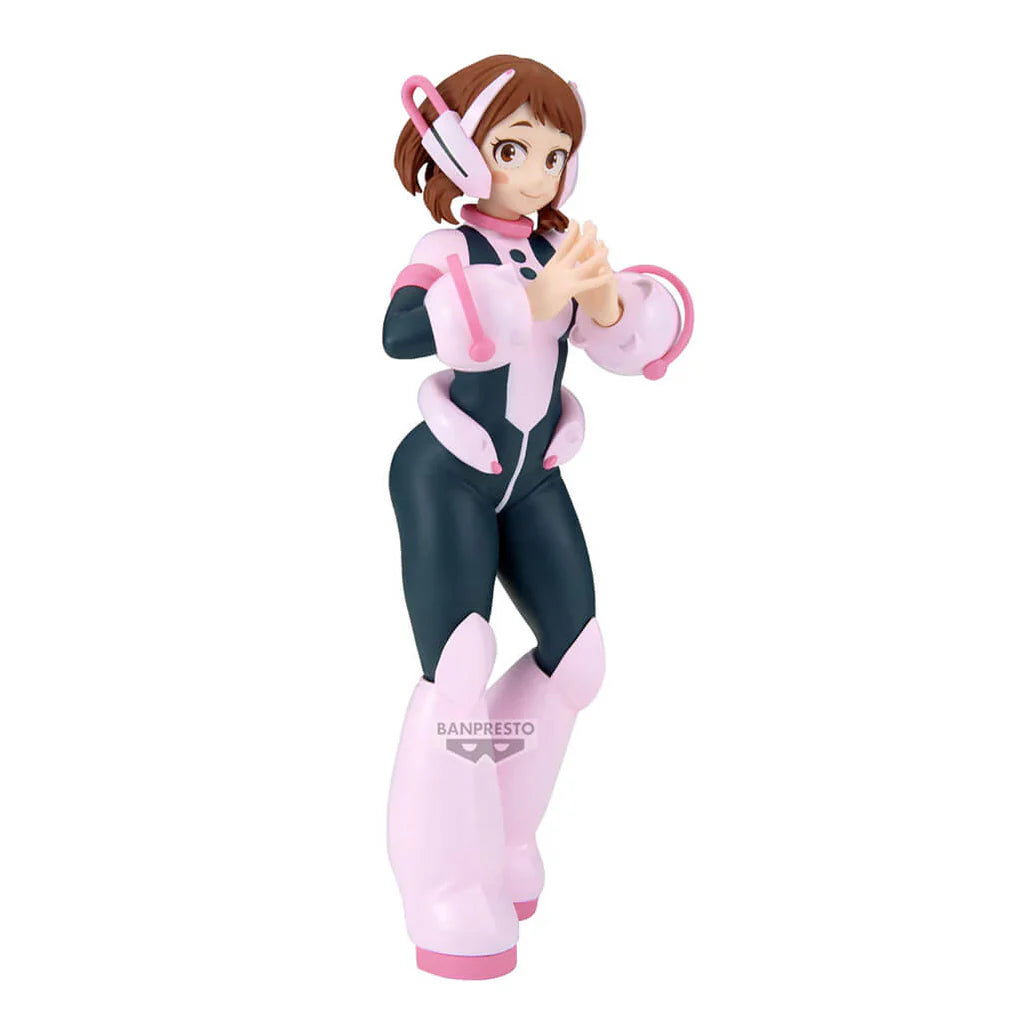 MY HERO ACADEMIA FIGURA OCHACO URARAKA GLITTER & GLAMOURS COMO NUEVA PREVENTA