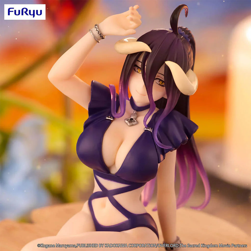 OVERLORD FIGURA ALBEDO DARK PURPLE SWIMSUIT VER. NOODLE STOPPER