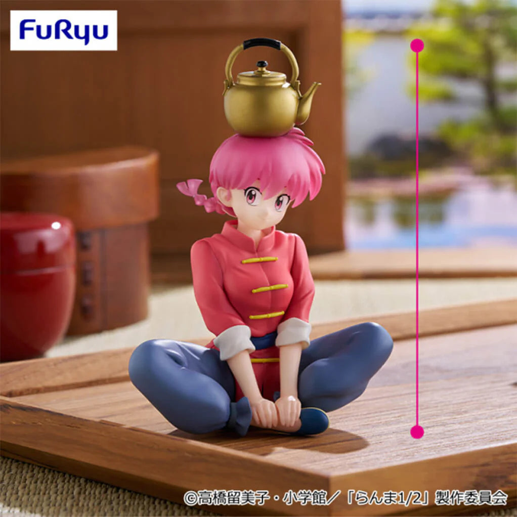 RANMA 1/2 - FIGURA RANMA FEMALE VER. NOODLE STOPPER PRECINTADA STOCK JAPÓN 5-6 sem.