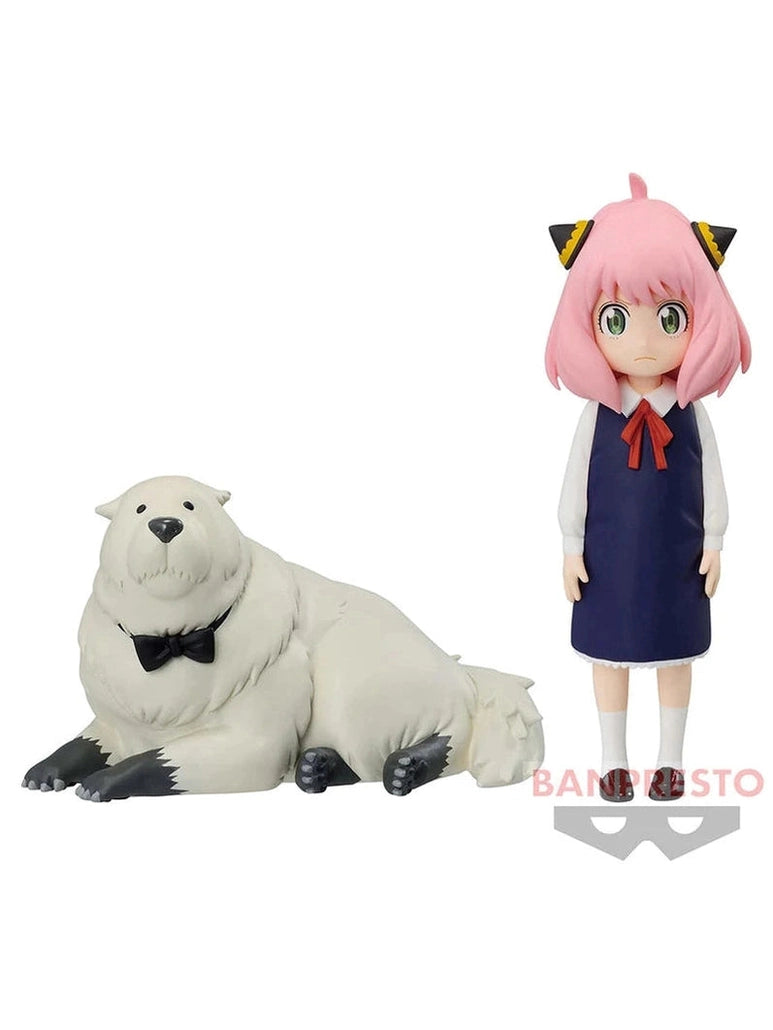 SPY X FAMILY FIGURA ANYA FORGER & BOND FORGER FAMILY PHOTO COMO NUEVA PREVENTA 3-4 sem.