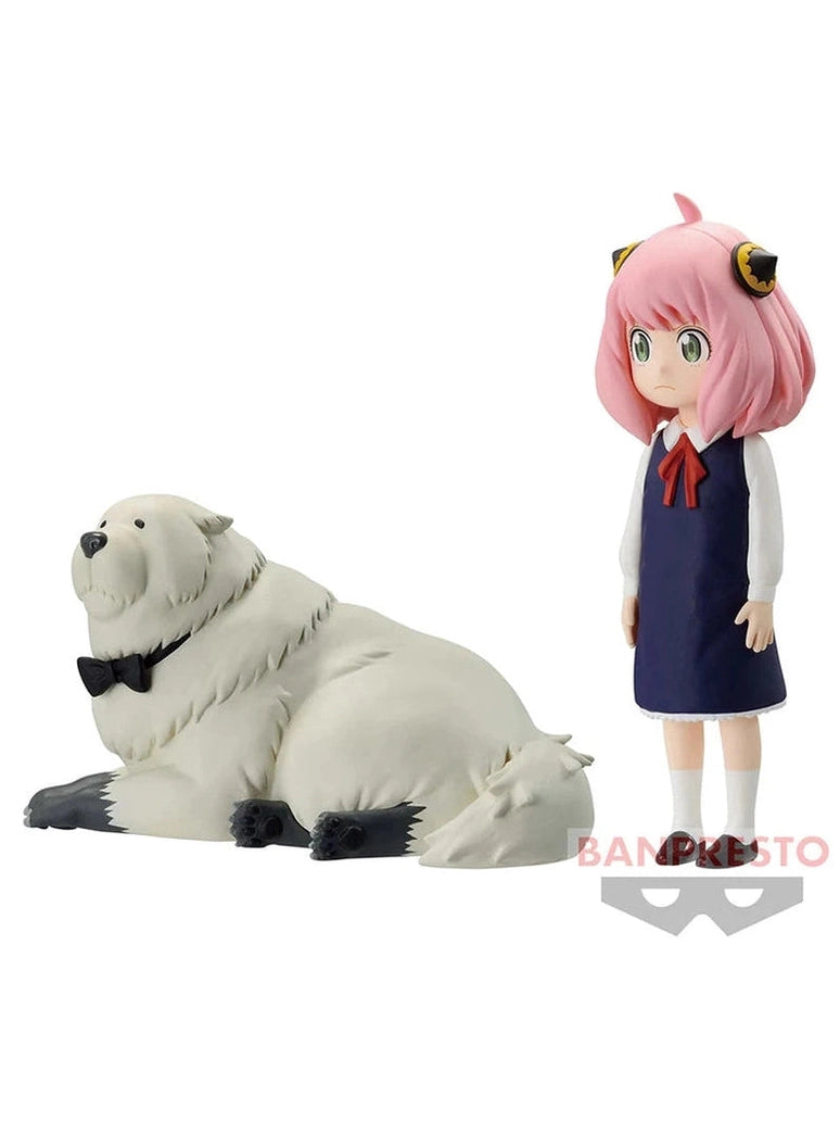 SPY X FAMILY FIGURA ANYA FORGER & BOND FORGER FAMILY PHOTO COMO NUEVA PREVENTA 3-4 sem.