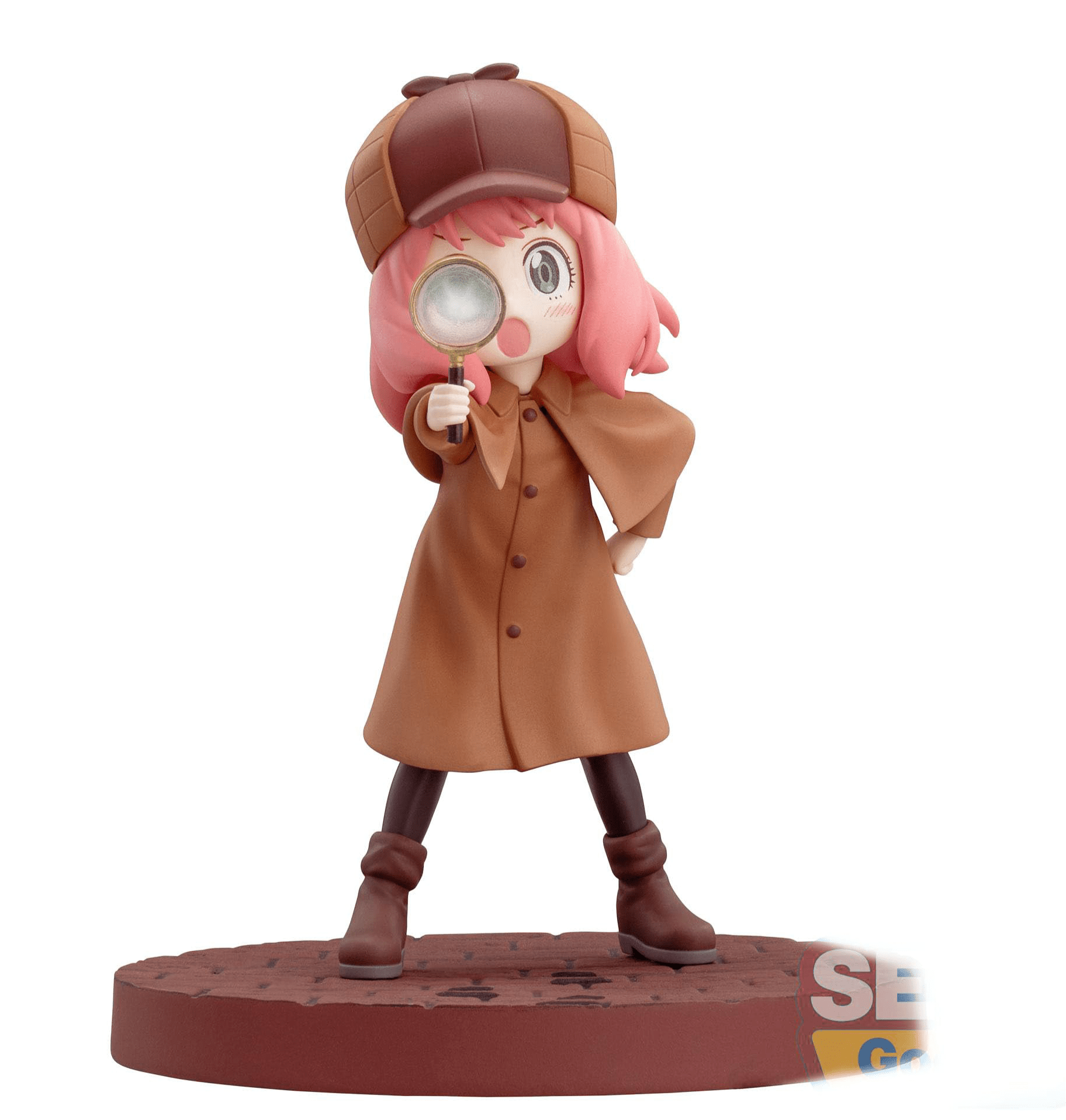SPY X FAMILY FIGURA ANYA FORGER PLAYING DETECTIVE VER. 2 LUMINASTA COMO NUEVA
